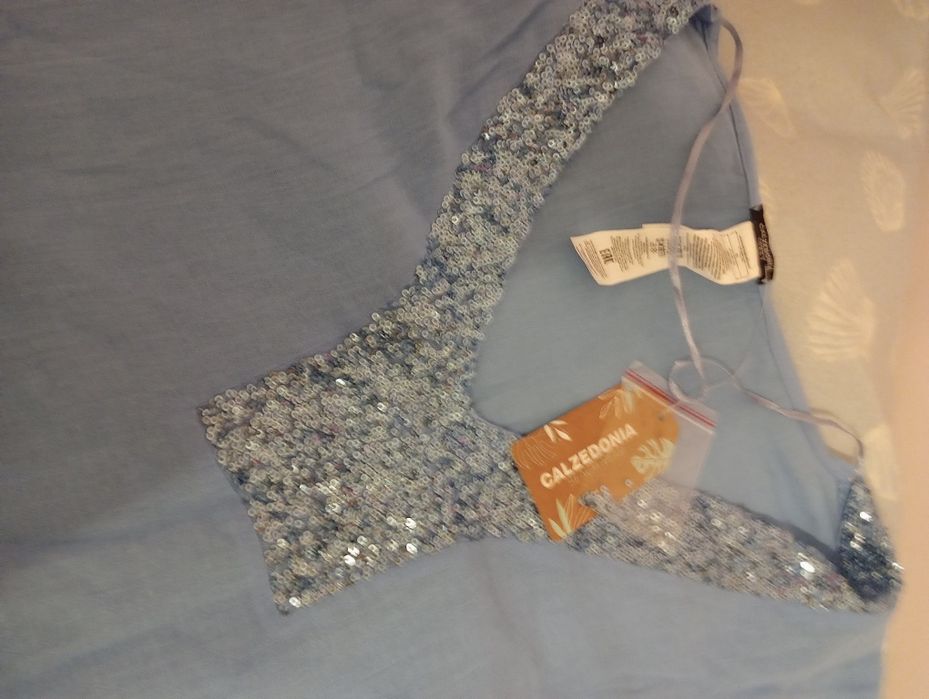 Pareo Calzedonia, nowe z metką, rozmiar uniwersalny, cekiny