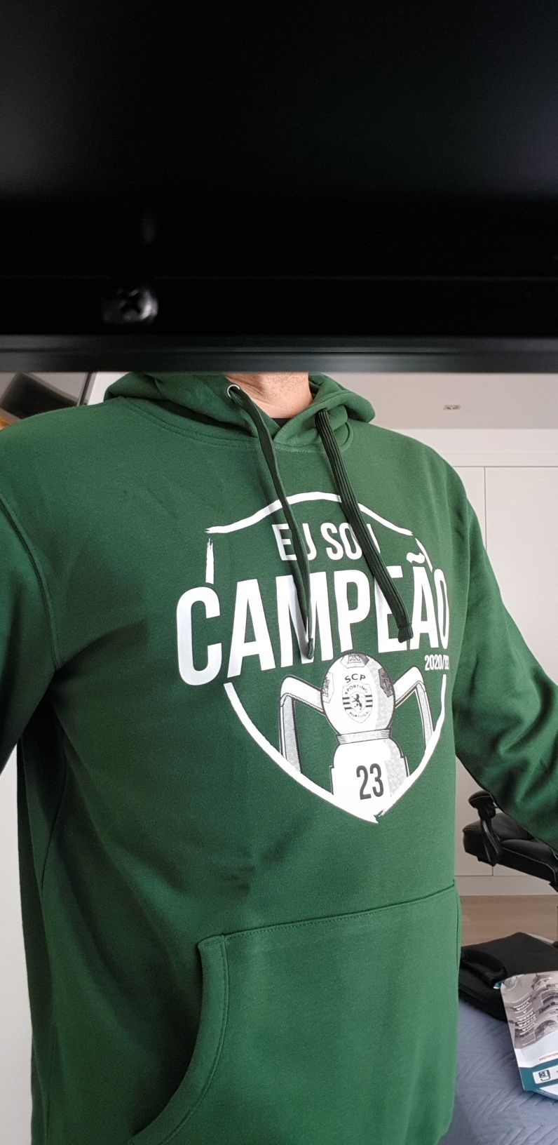 Hoodie Sporting Campeão