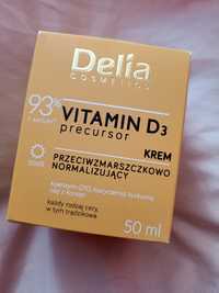 Delia Przeciwzmarszczkowy krem normalizujący na dzień Vitamin D3 Precu