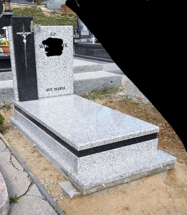 Dobra cena Granit marmur nagrobek pomnik kamień