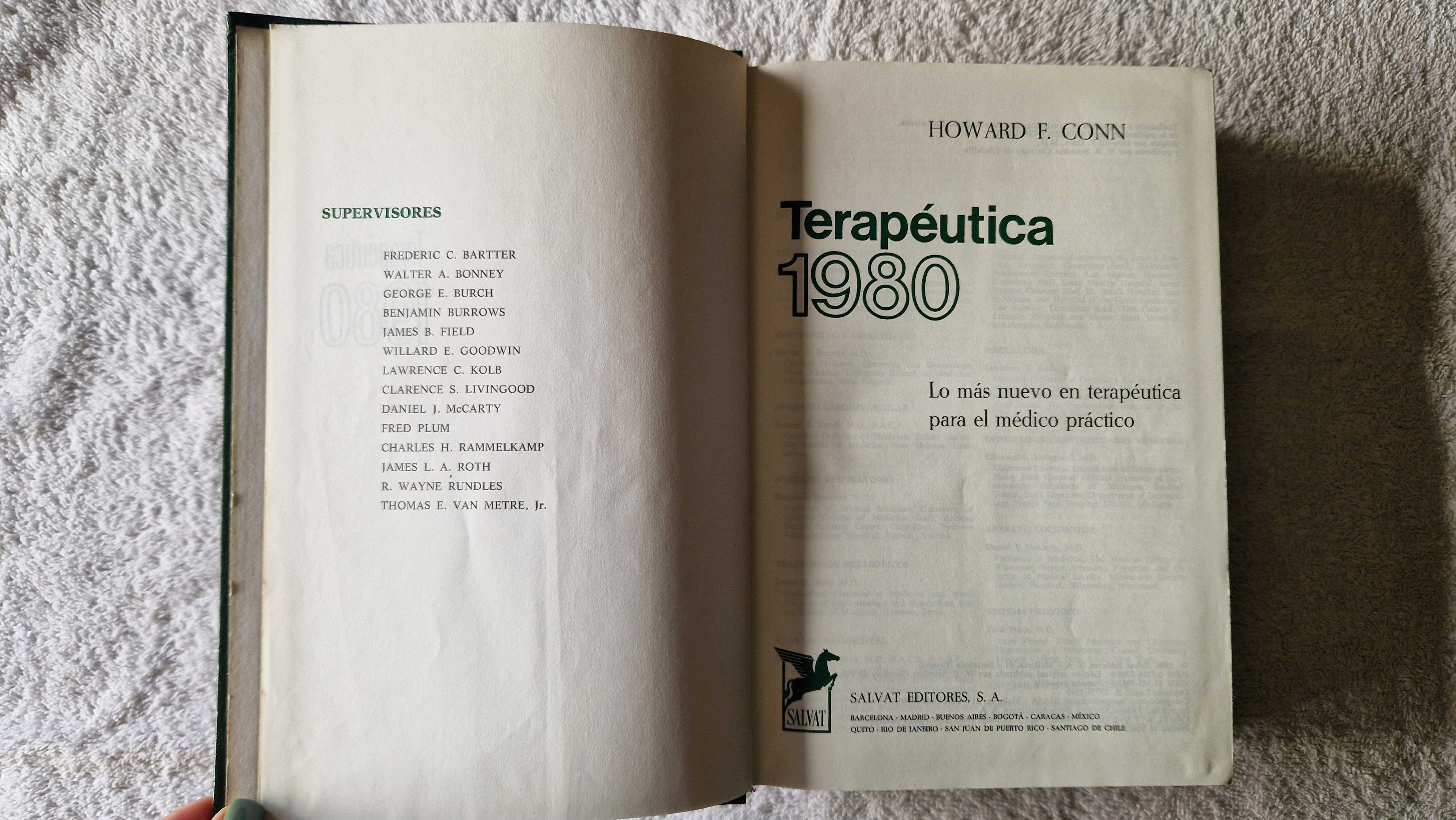 Livro "Terapeutica 1980", Conn