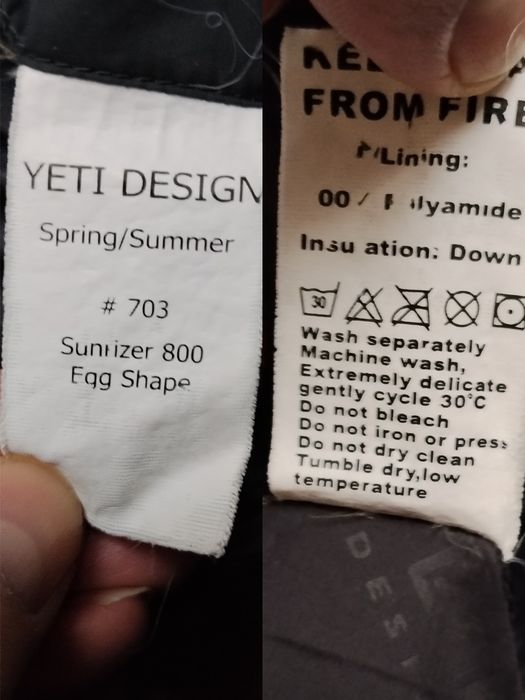 YETI Germany  спальник пуховий XL