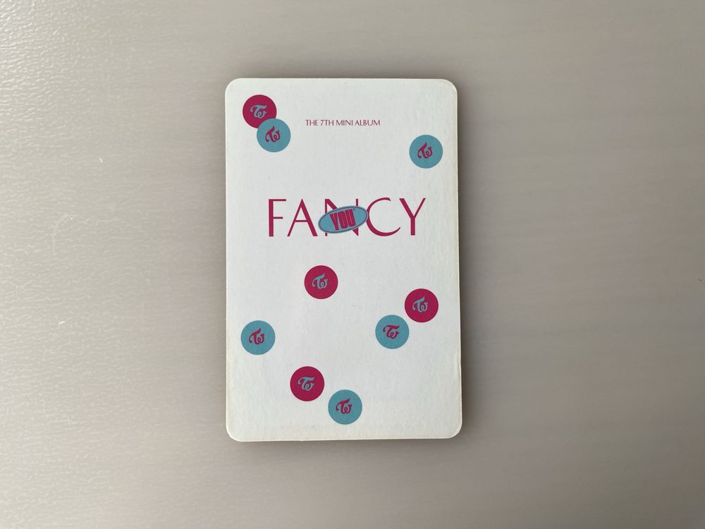 Karta Jihyo Twice Fancy You Sticker