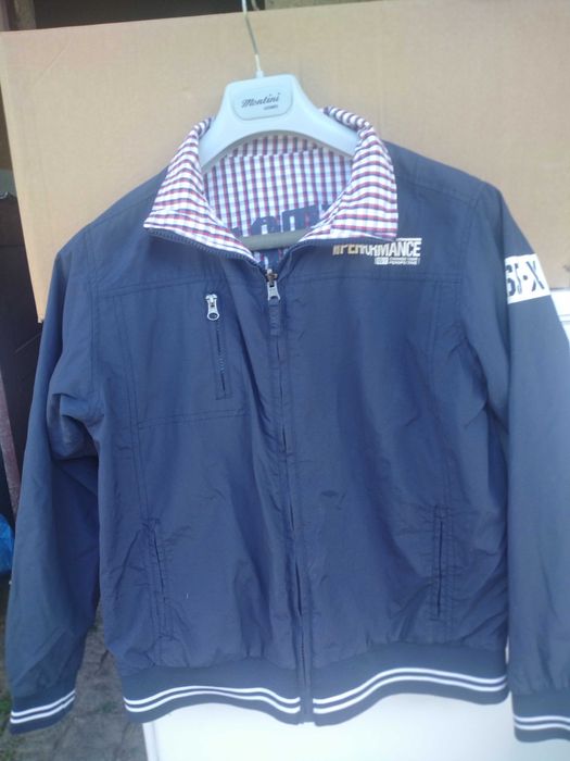 Casaco tipo Parka impermeável dupla face