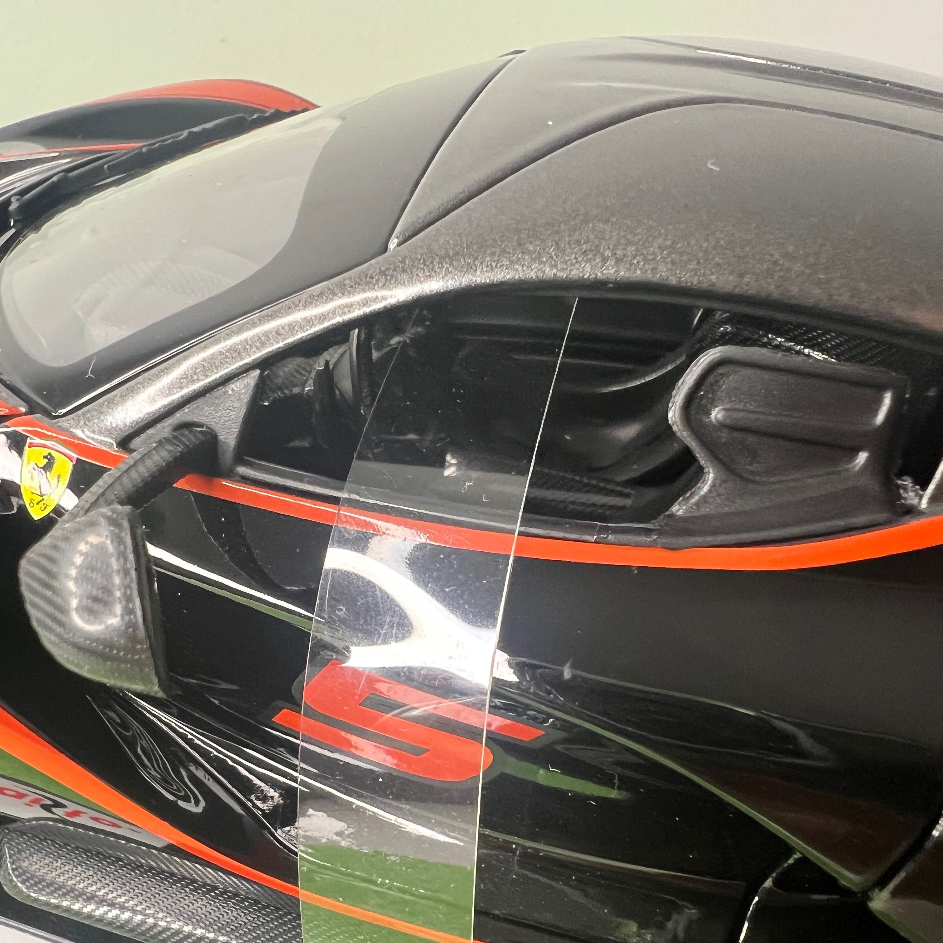 Ferrari FXX K Maisto 1:18 Preto Super Carro Miniatura