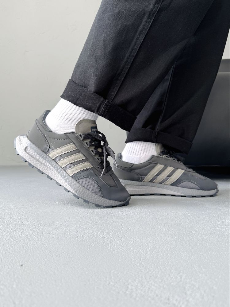 Кросівки Adidas Retropy E5 Grey/Black (40-45)