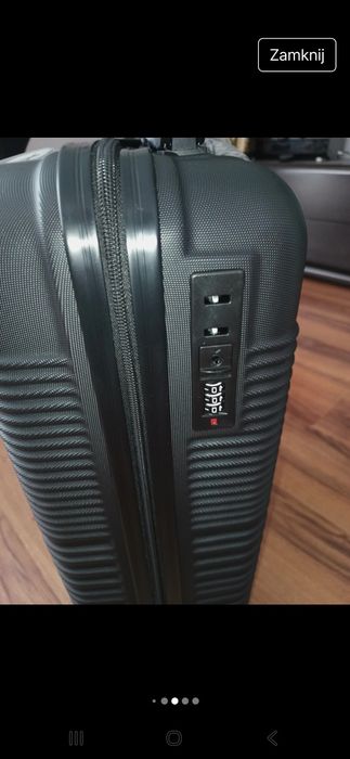 Walizka kabinowa Puccini nowa ABS, 4 kółka 360°