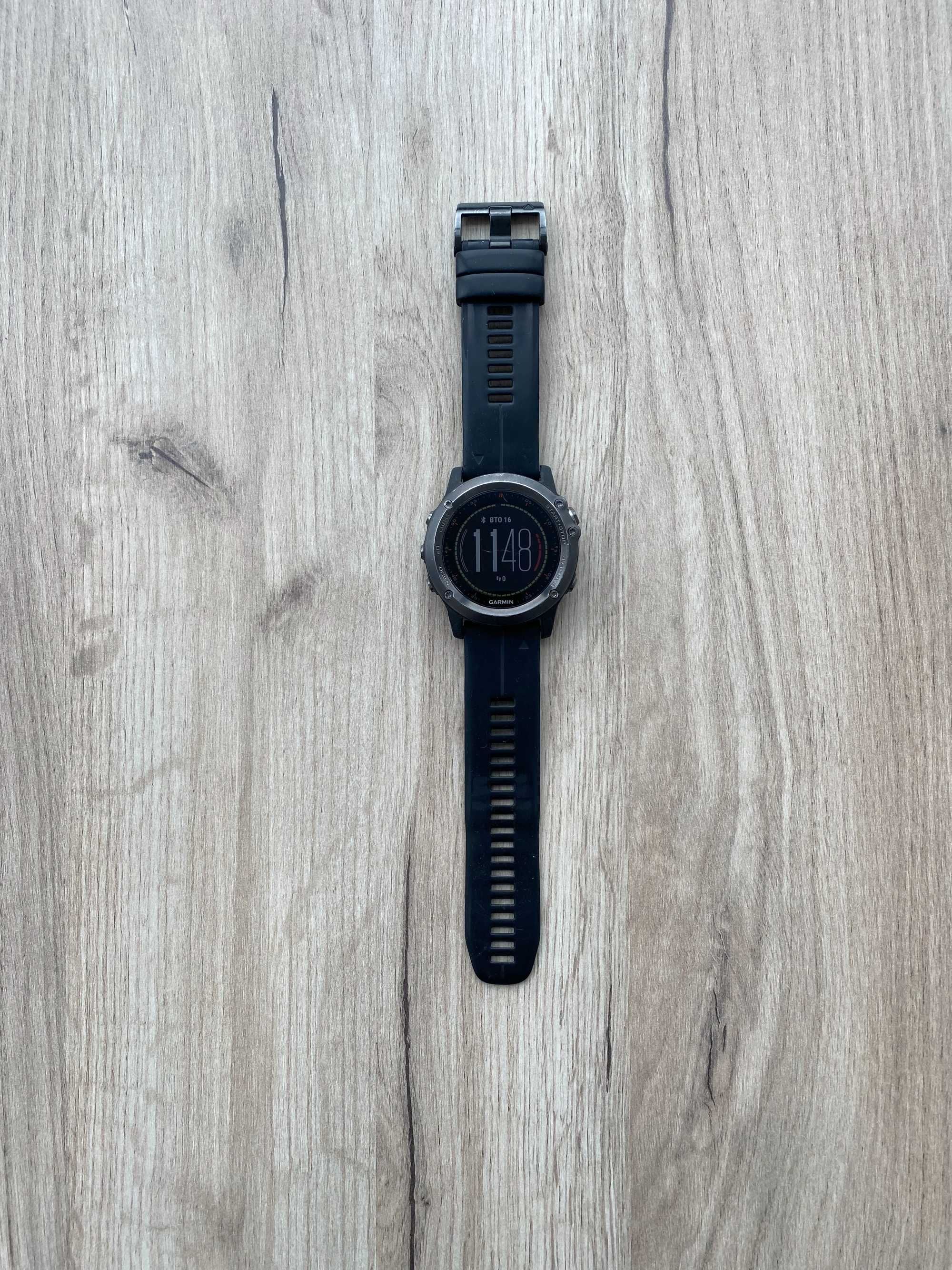 Garmin Fenix 3 HR | WIFI, Bluetooth, GPS, Сапфрове скло | Хороший стан