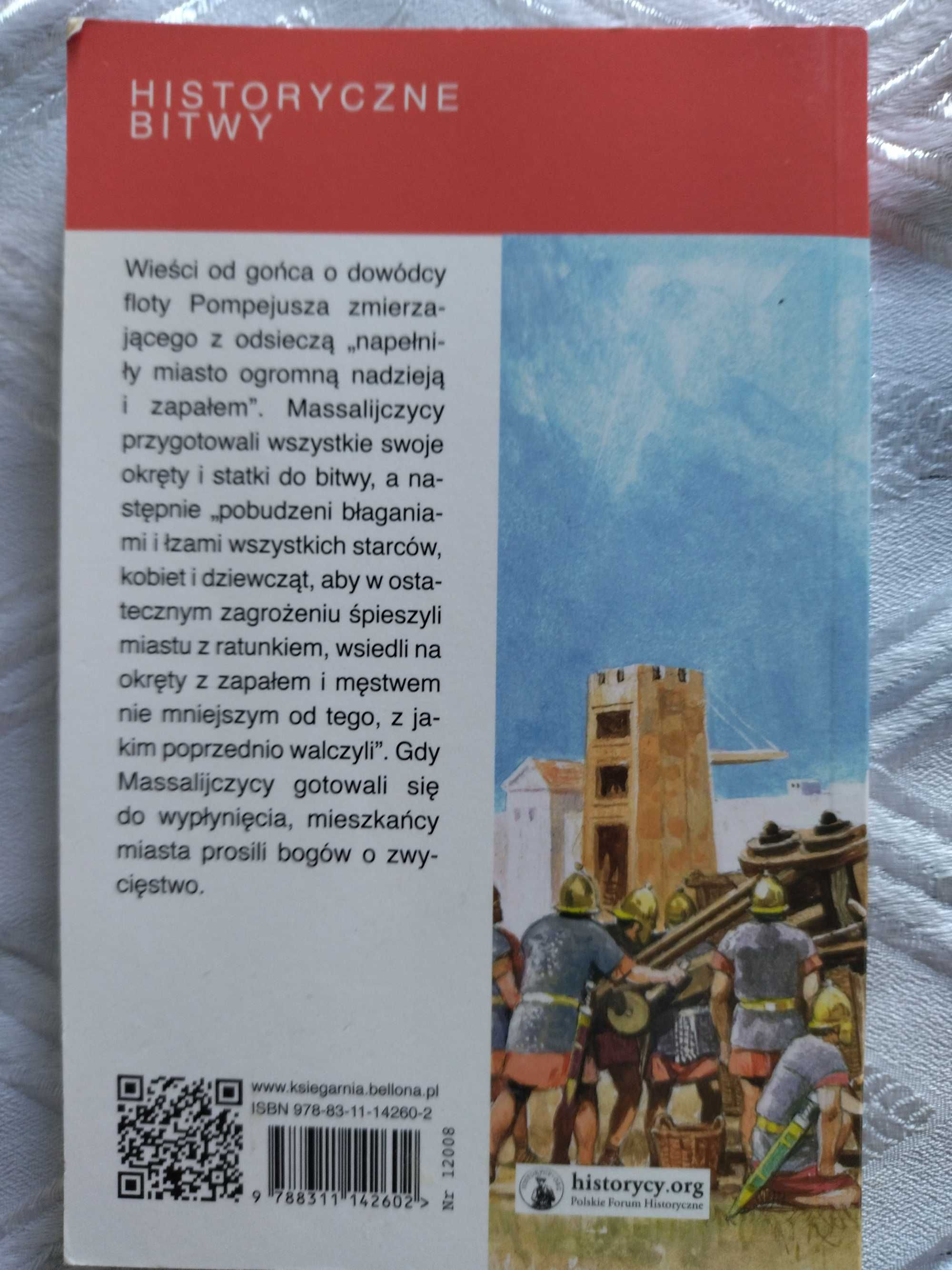 Romanowski książka Massalia 49 p.n.e.