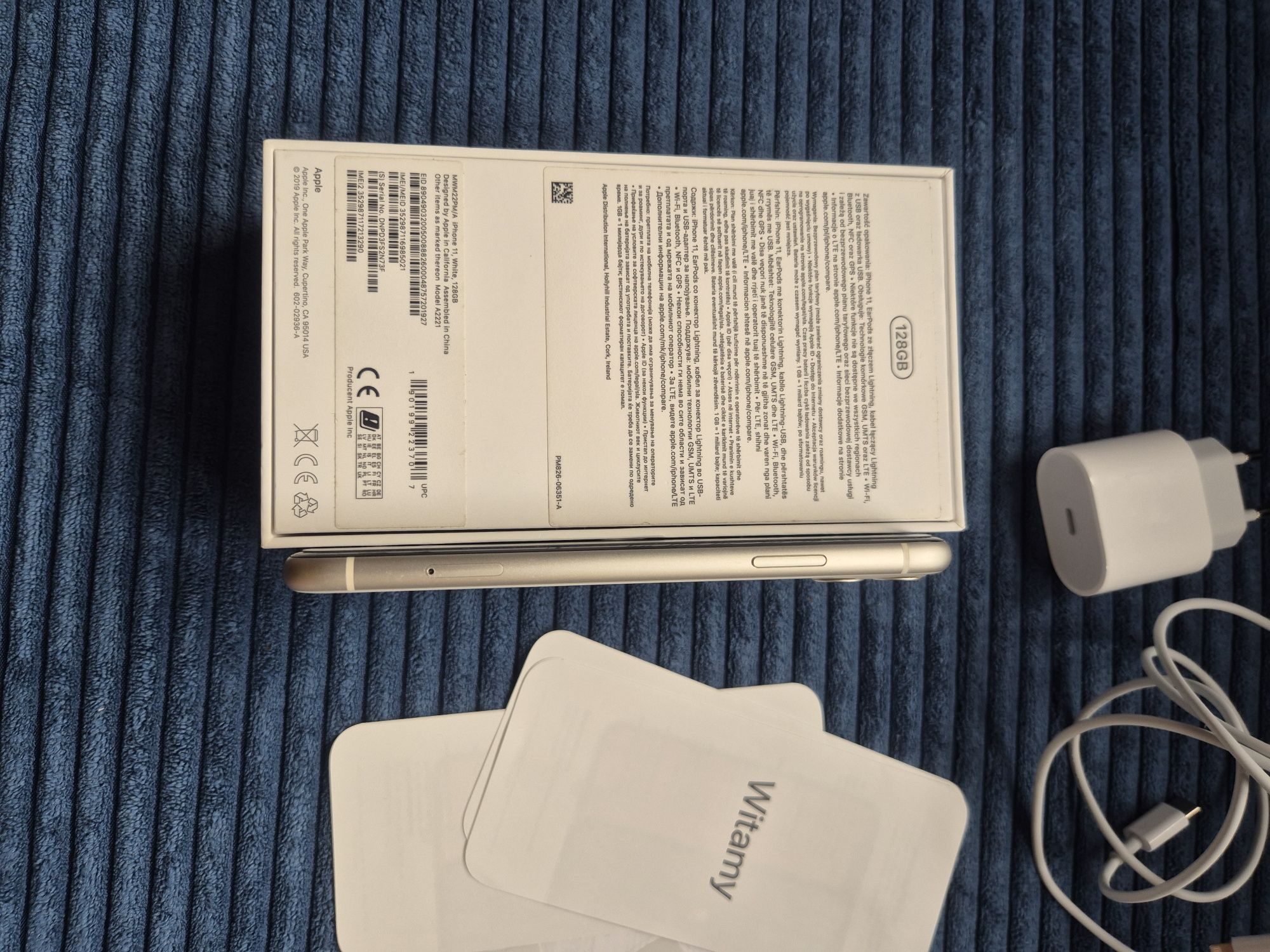 Piekny jak nowy super stan APARAT ZADBANYiPhone 11 bialy super rarytas