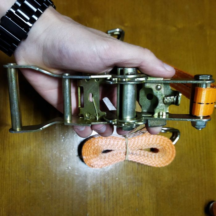 Cintas de aperto + roquete