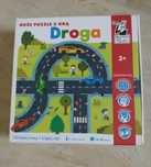 Duże Puzzle z grą droga super stan