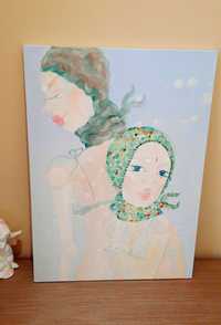 Картина олією "Дівчата в купальниках"