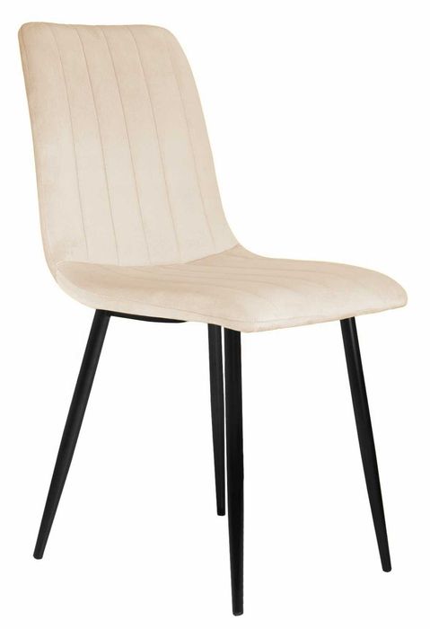 Welurowe krzesło tapicerowane do salonu i jadalni. Nowe. Wysyłka 24h