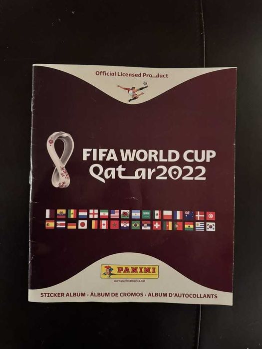 Panini 2022Qatar World Cup Sticker Album + messi+ cristiano+290 cromos