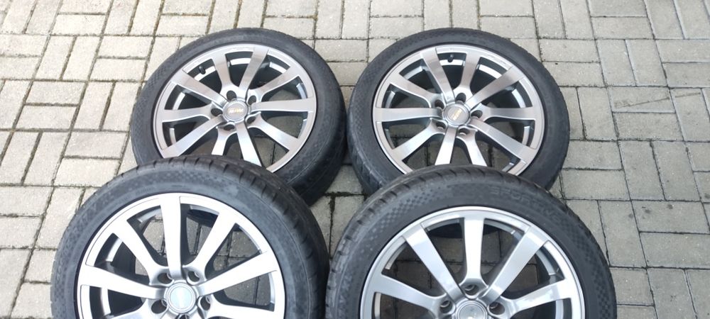 Alufelgi 17 cali z oponami