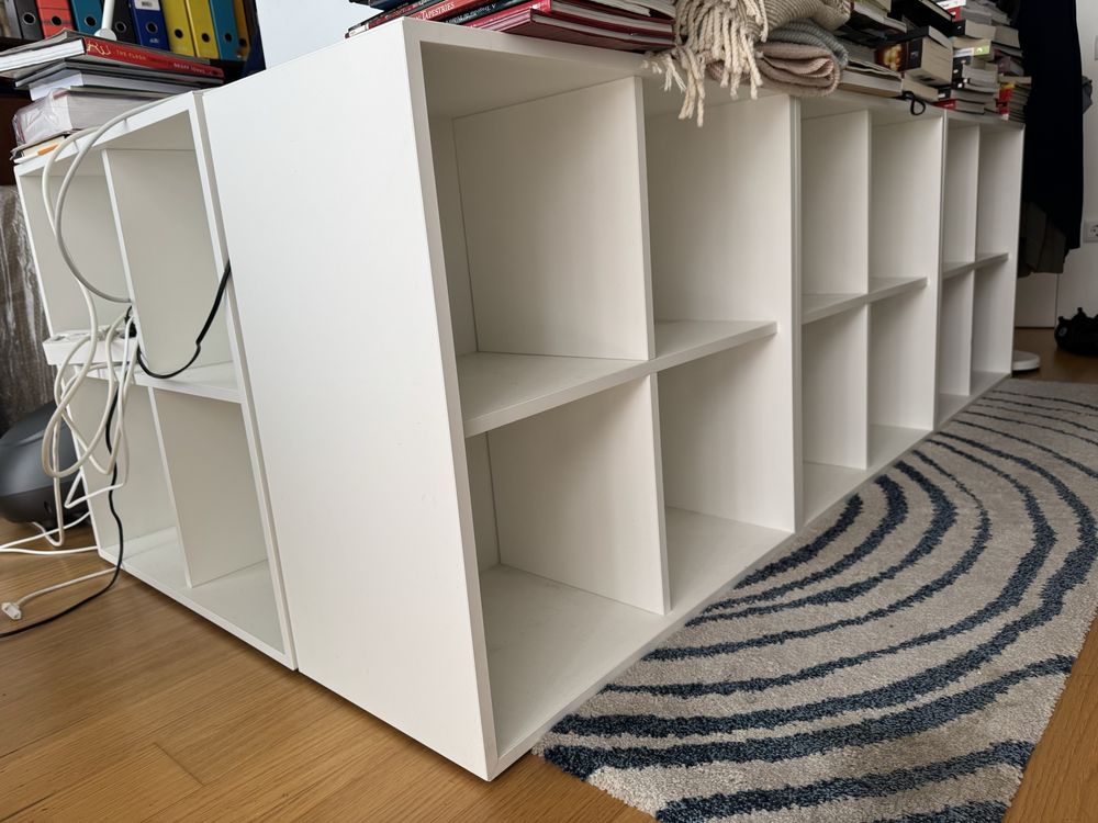 Estantes Ikea EKET Branco  (5 unidades)