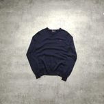 MĘSKI Elegancki PREMIUM Wełniany Sweter Luxury Fred Perry Haft Logo