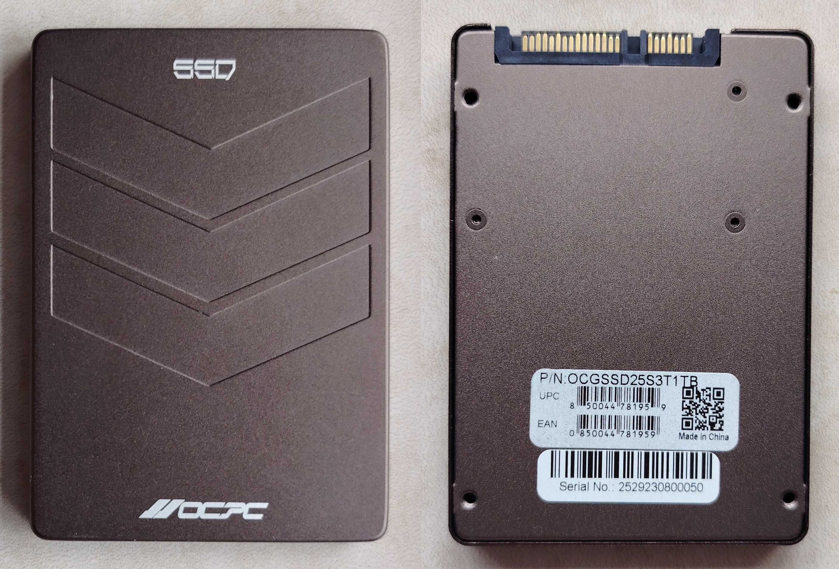 SSD 2.5 SATA диски на 120/256/480/1000 ГБ в асортименті
