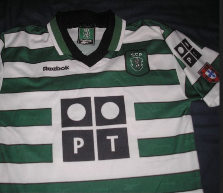 Raríssima Camísola Princípal Campeão Sporting CP 99/00