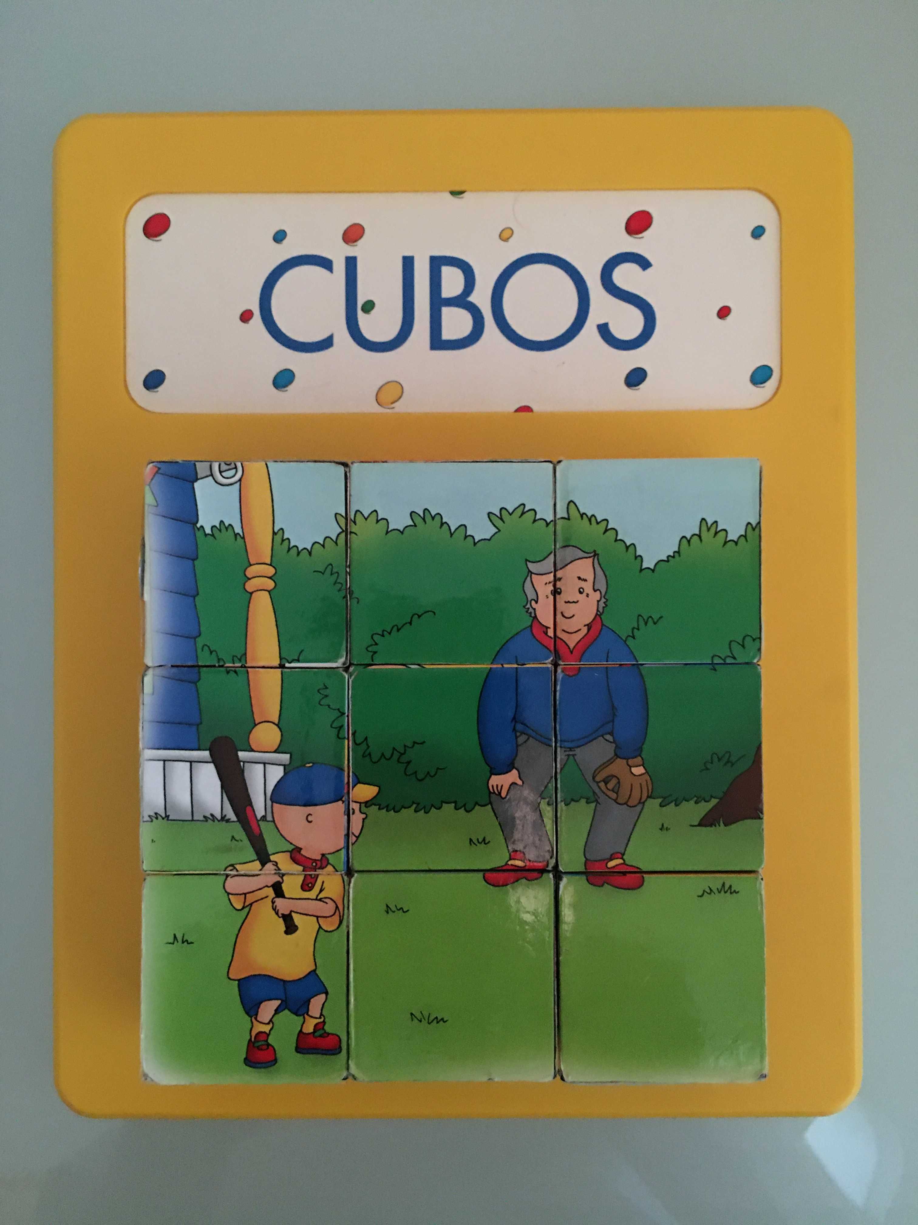 Jogo de cubos do Ruca - 9 cubos/6 imagens (portes incluídos)