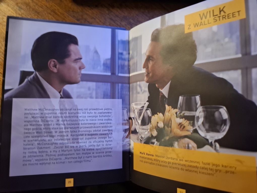 DVD booklet Wilk z Wall Street / MMXIII WOW/ Lektor PL