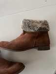 Botas curtas em pêlo