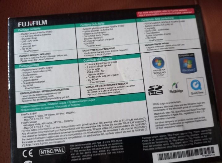 Fujifilm Finepix S 1800