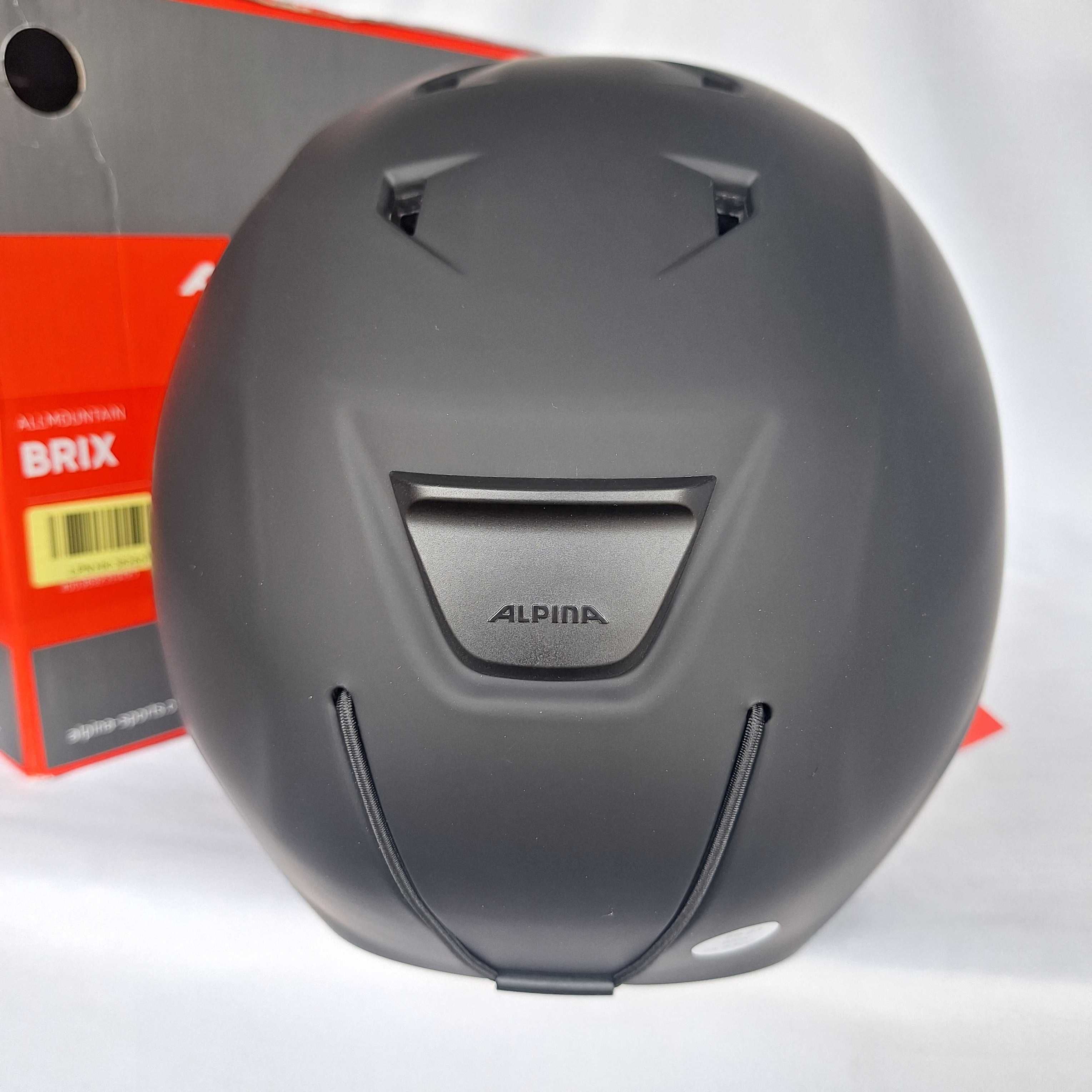 Kask narciarski Alpina Brix All Mountain Black Matt L/XL 59-63cm