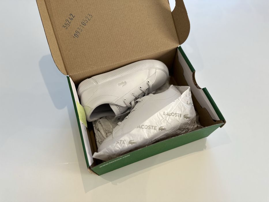 Ténis Lacoste Criança NOVOS (nunca usados)