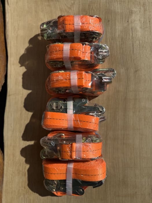 Стяжні ремені з тріщоткою 0,4т  -4 метр