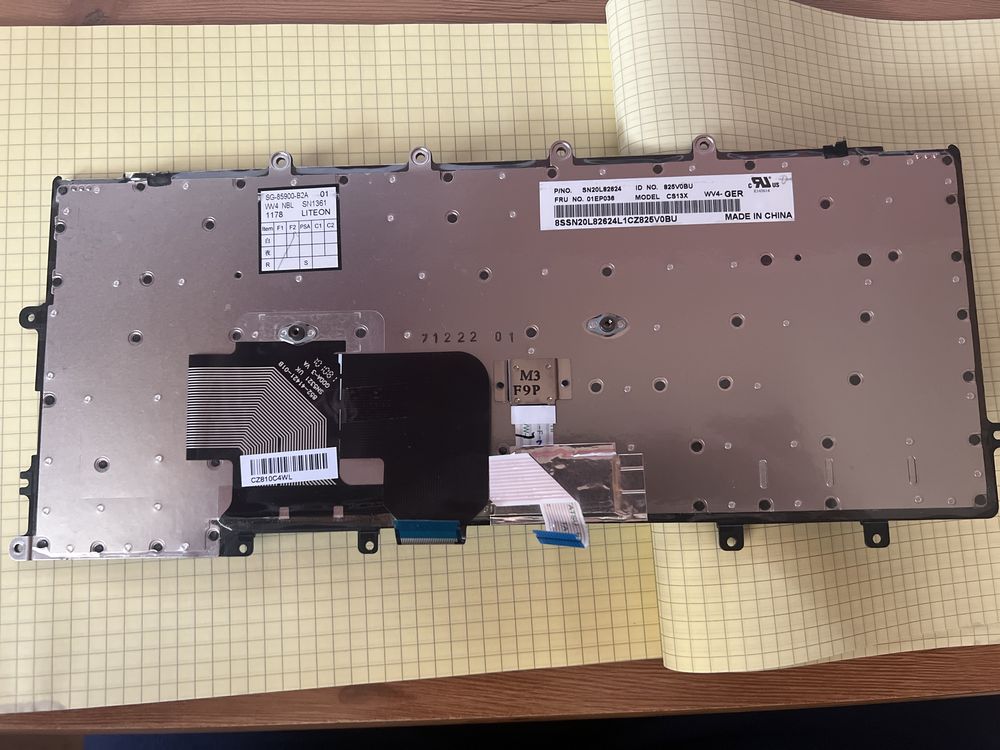 Klawiatura ThinkPad X1 model C513X