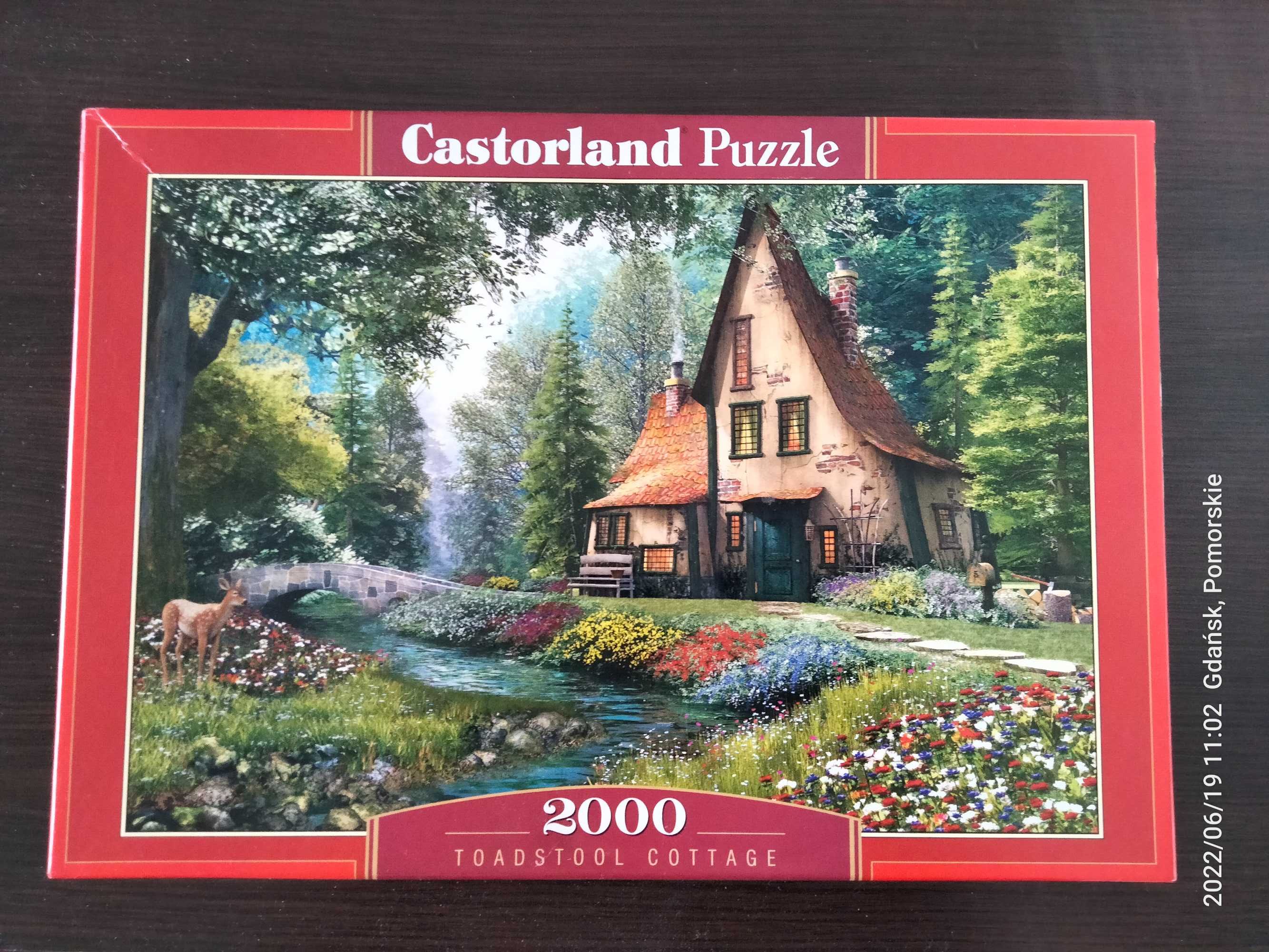 Puzzle 2000 elementów kompletne