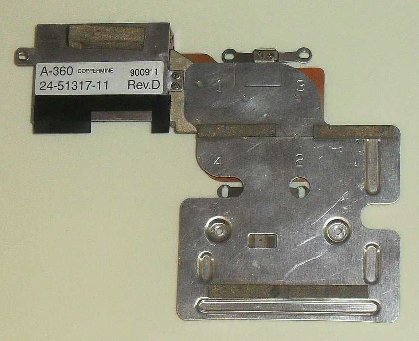 Radiator, układ chłodzenia do zabytkowego laptopa TINY A360+