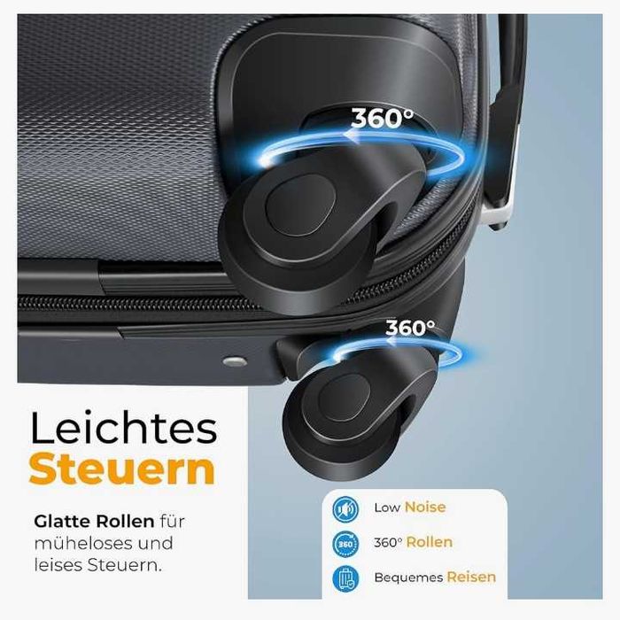 Walizka z tworzywa ABS 120l Kesser