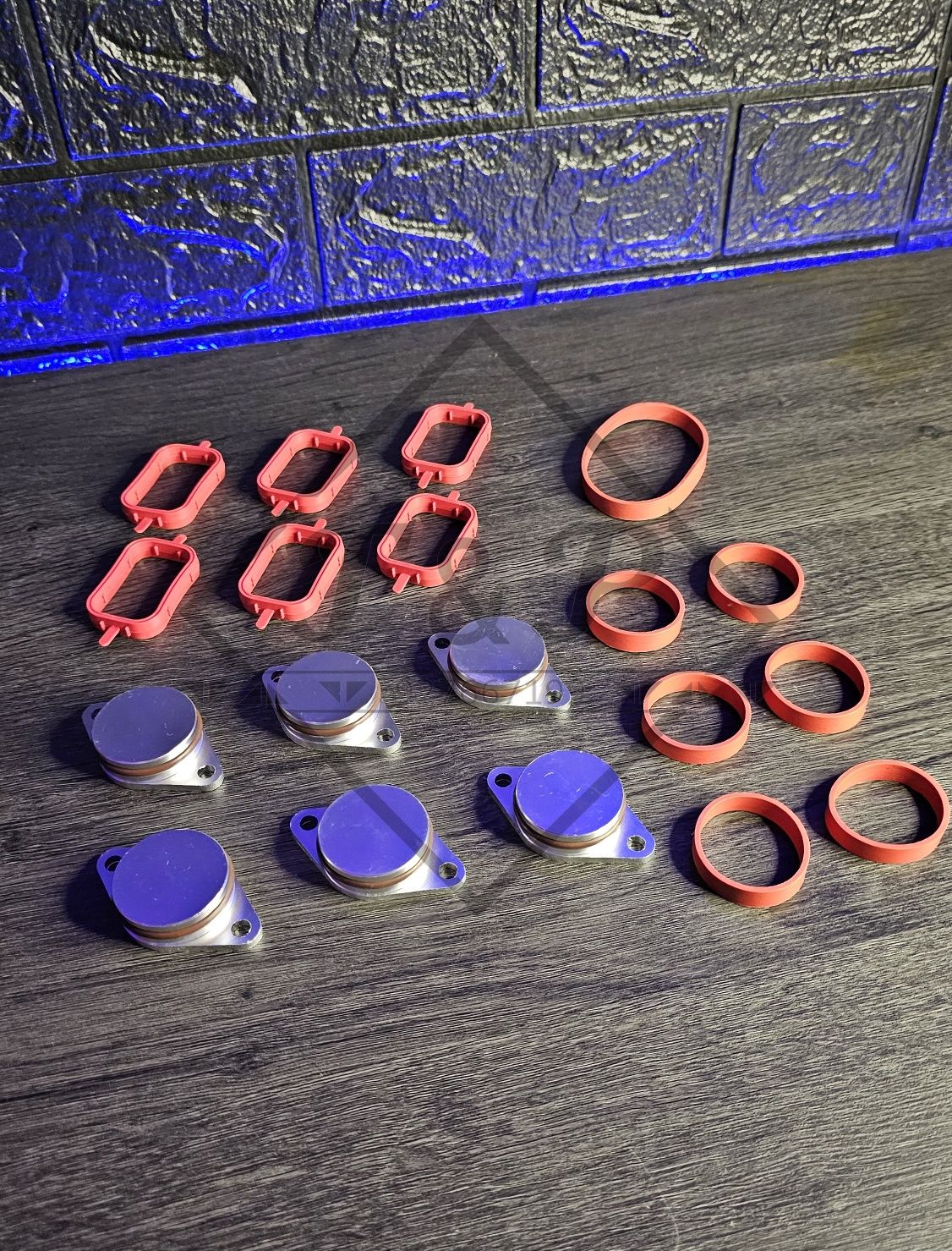 Kit ANULAR Borboletas Admissão BMW N47 / m57 / m47 / 2.5cc/3.0cc NOVOS