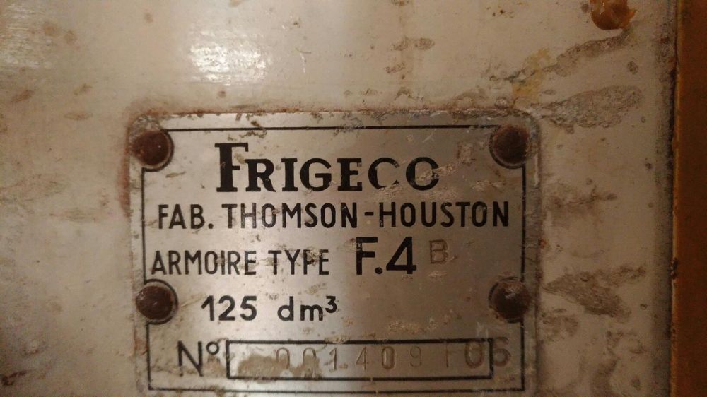 Frigorífico frigeco anos 50