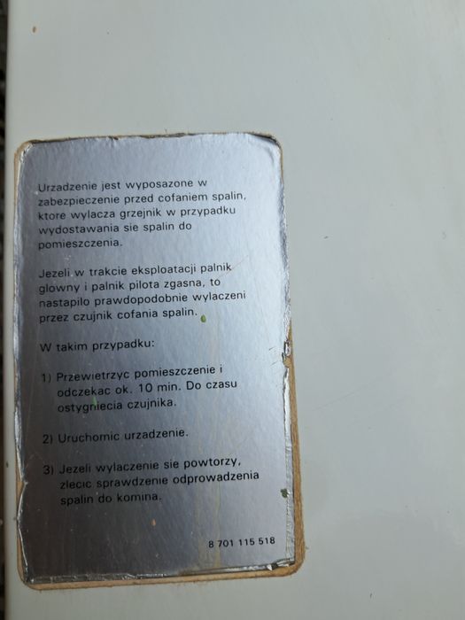 Sprzedam Junkers gazowy