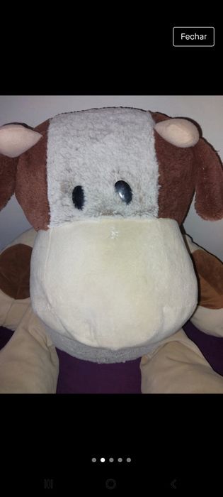 Vaca peluche grande