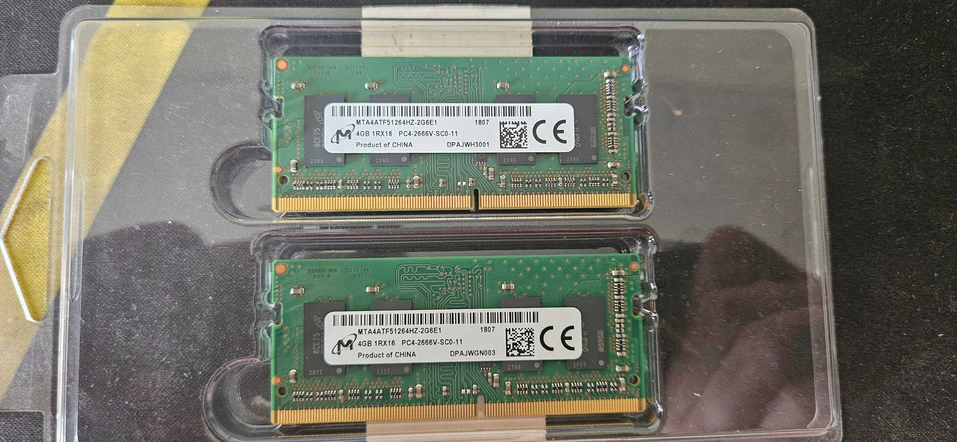 Оперативна пам'ять для ноутбуків 8 GB SO-DIMM DDR4 2666 MHz б\у