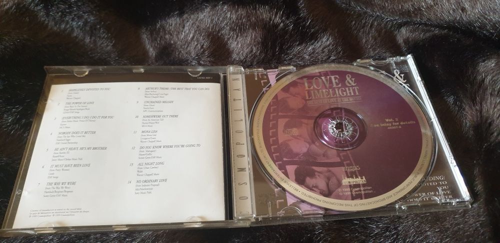 CD's de música romântica