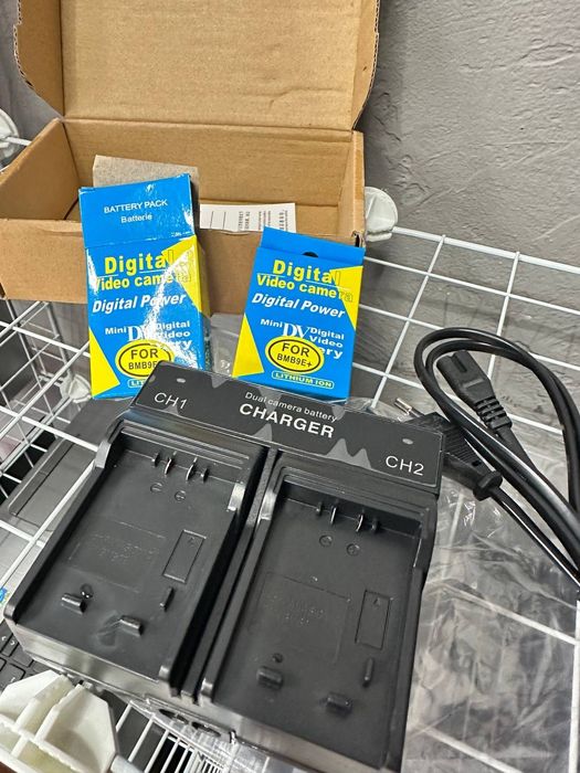 Акумулятори к Panasonik,BMB9E 2шт+двойное зарядное устройство