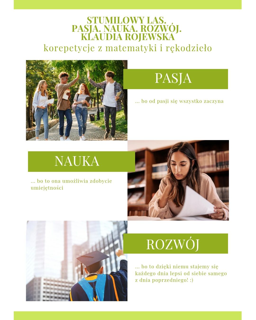 Korepetycje z matematyki w wakacje i w roku szkolnym
