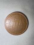 5 cents of euro coin from Spain 1999