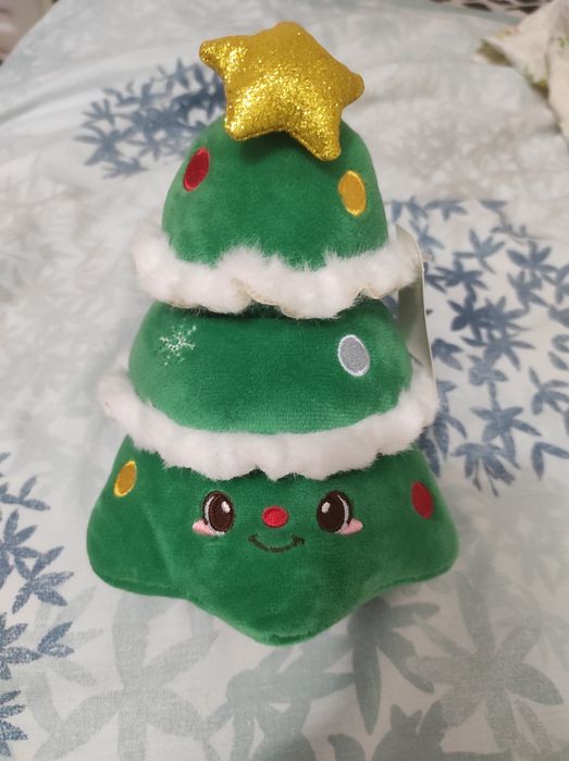 М'яка іграшка ялинка різдвяна
