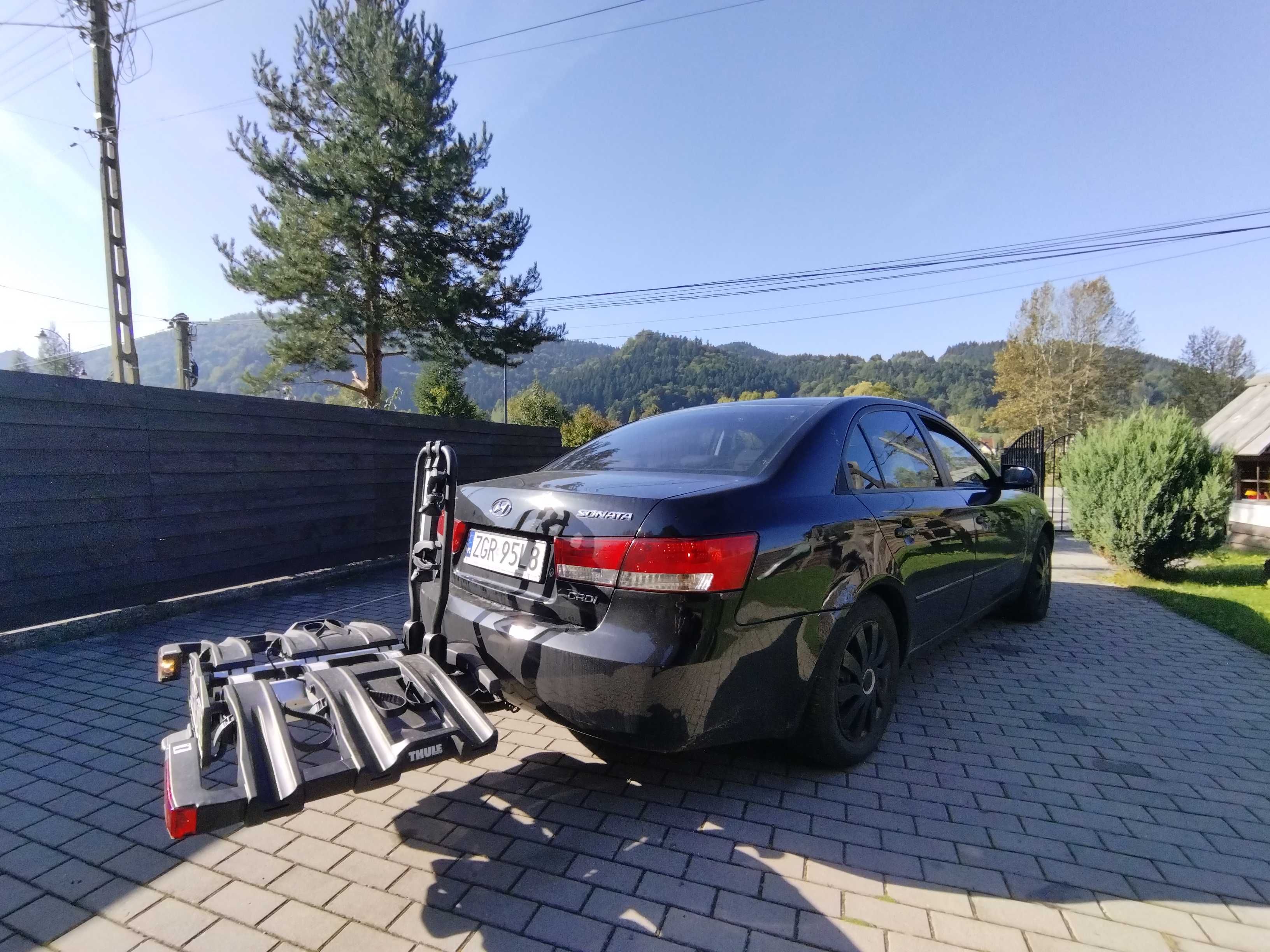 Wynajem bagażnik rowerowy THULE EasyFold XT 934 na hak 3 rowery