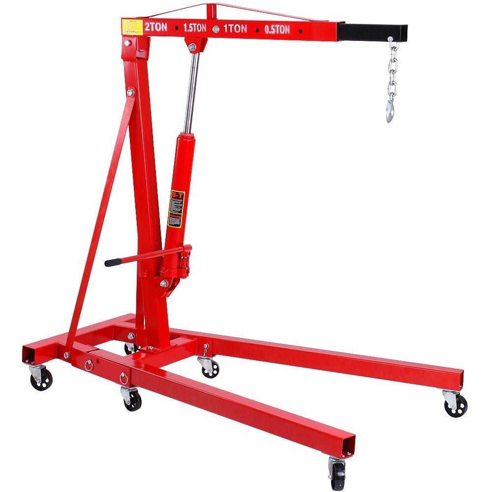 Grua 2000kg / 2T para Oficina Automóvel - Novas c/ IVA