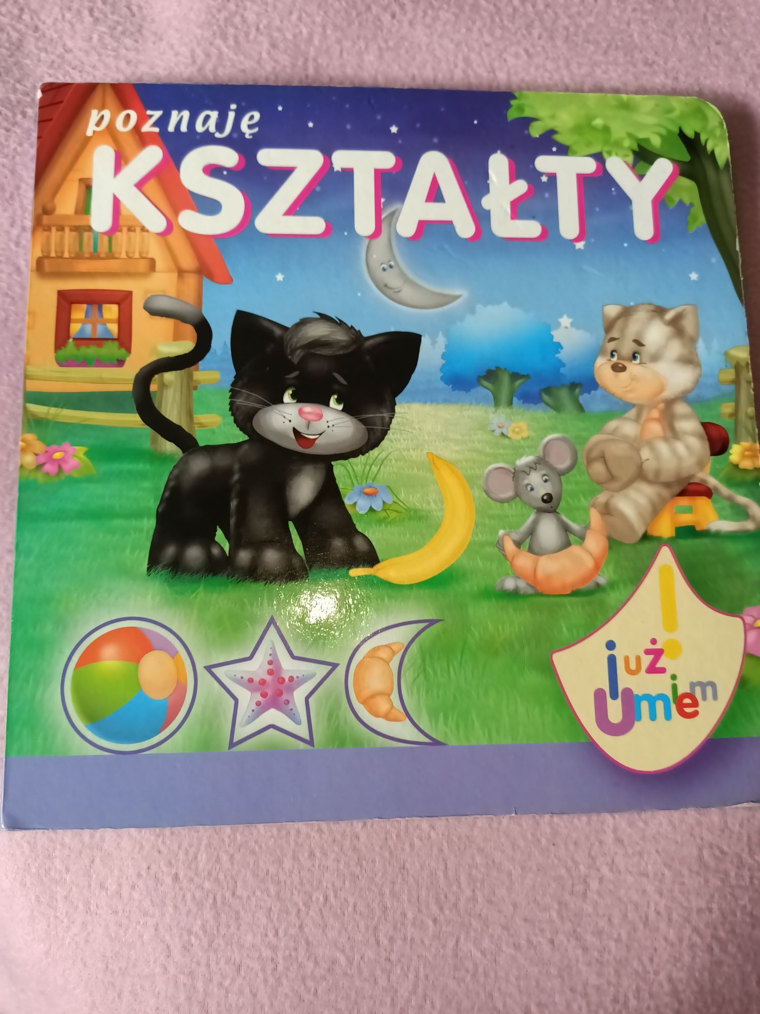 Poznaję kształty całokartonowa nauka i zabawa