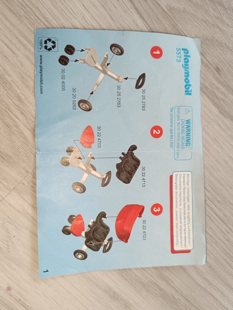 Playmobil 5573 wózek dla bliźniąt