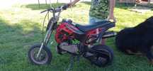 Mini cross spalinowy 50 pojemności